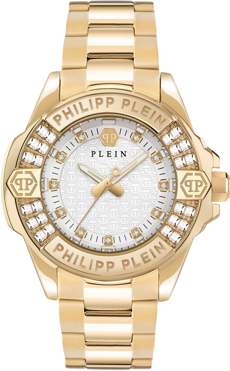 Philipp Plein PWOFA0725 Plein Majesty dameshorloge Wit