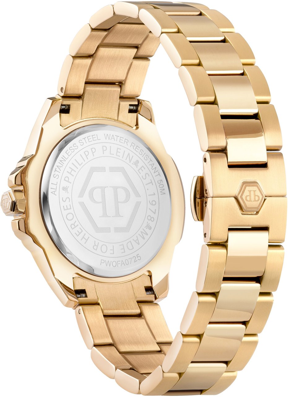 Philipp Plein PWOFA0725 Plein Majesty dameshorloge Wit