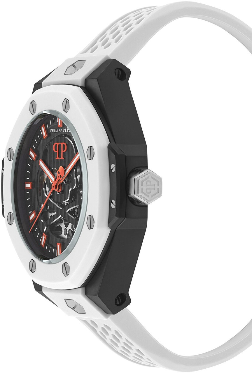 Philipp Plein PWPFA0724 Plein Skeleton Royal automatisch horloge Zwart