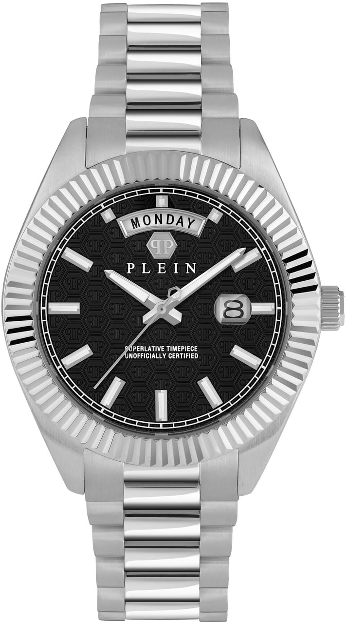 Philipp Plein PWPNA0824 Date Superlative Gent horloge Zwart