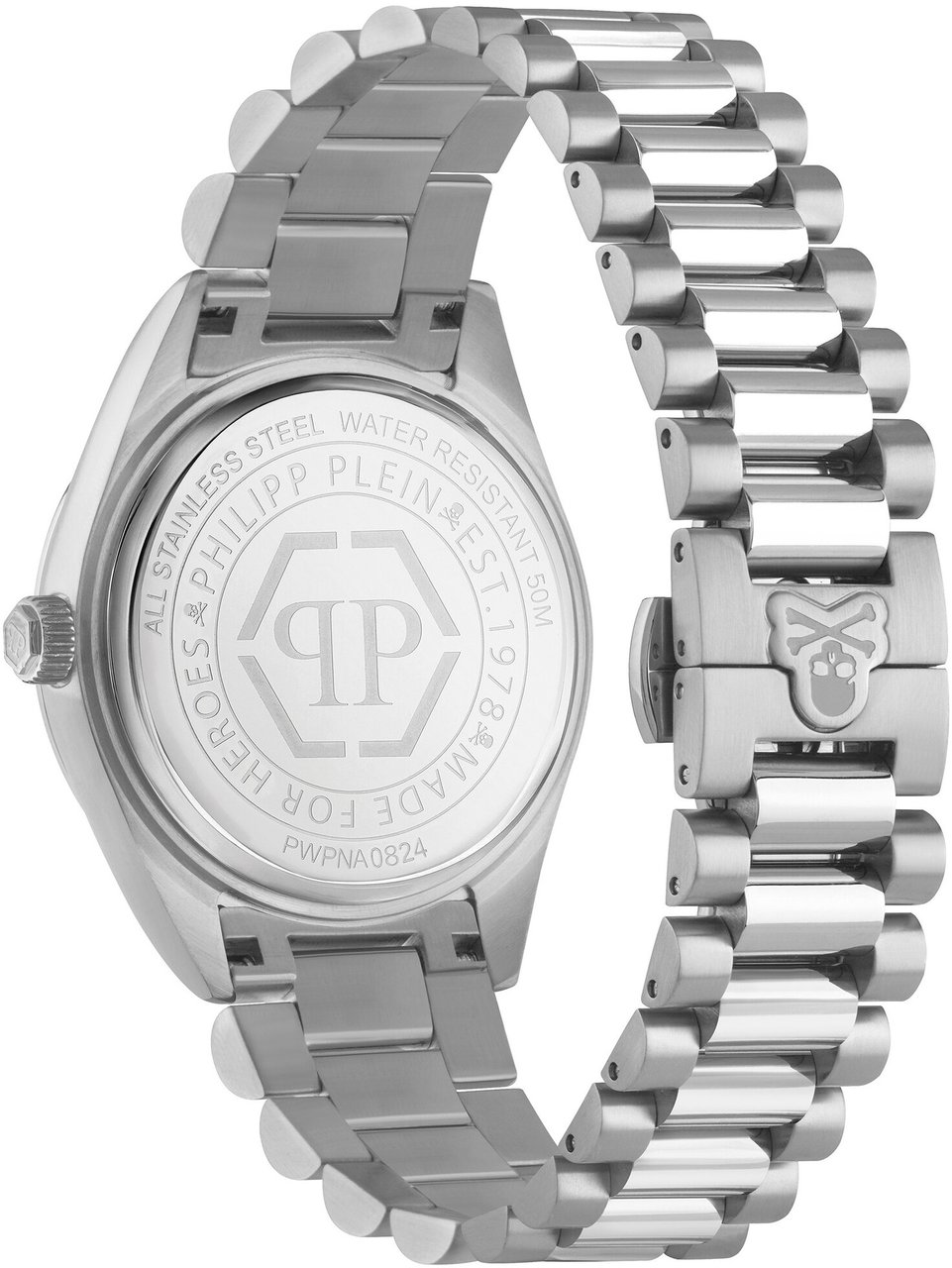 Philipp Plein PWPNA0824 Date Superlative Gent horloge Zwart