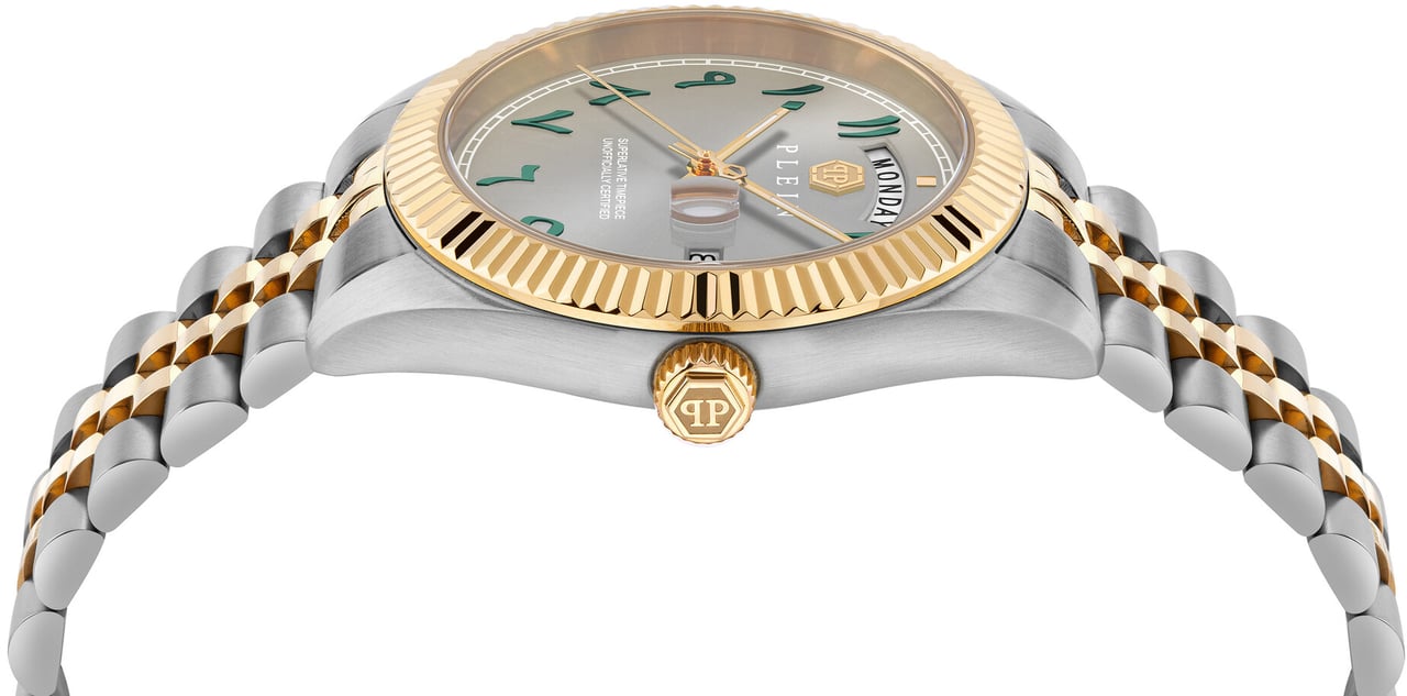 Philipp Plein PWPNA0926 Date Superlative heren horloge Grijs