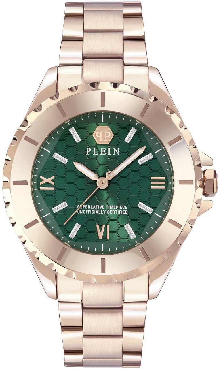 Philipp Plein PWPOA0824 Plein Heaven dameshorloge Groen