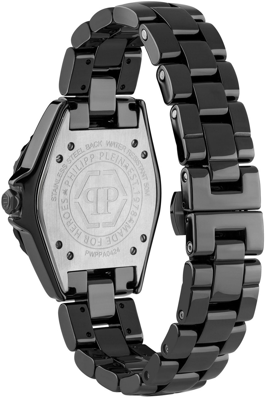 Philipp Plein PWPPA0424 Plein Heaven dameshorloge Zwart