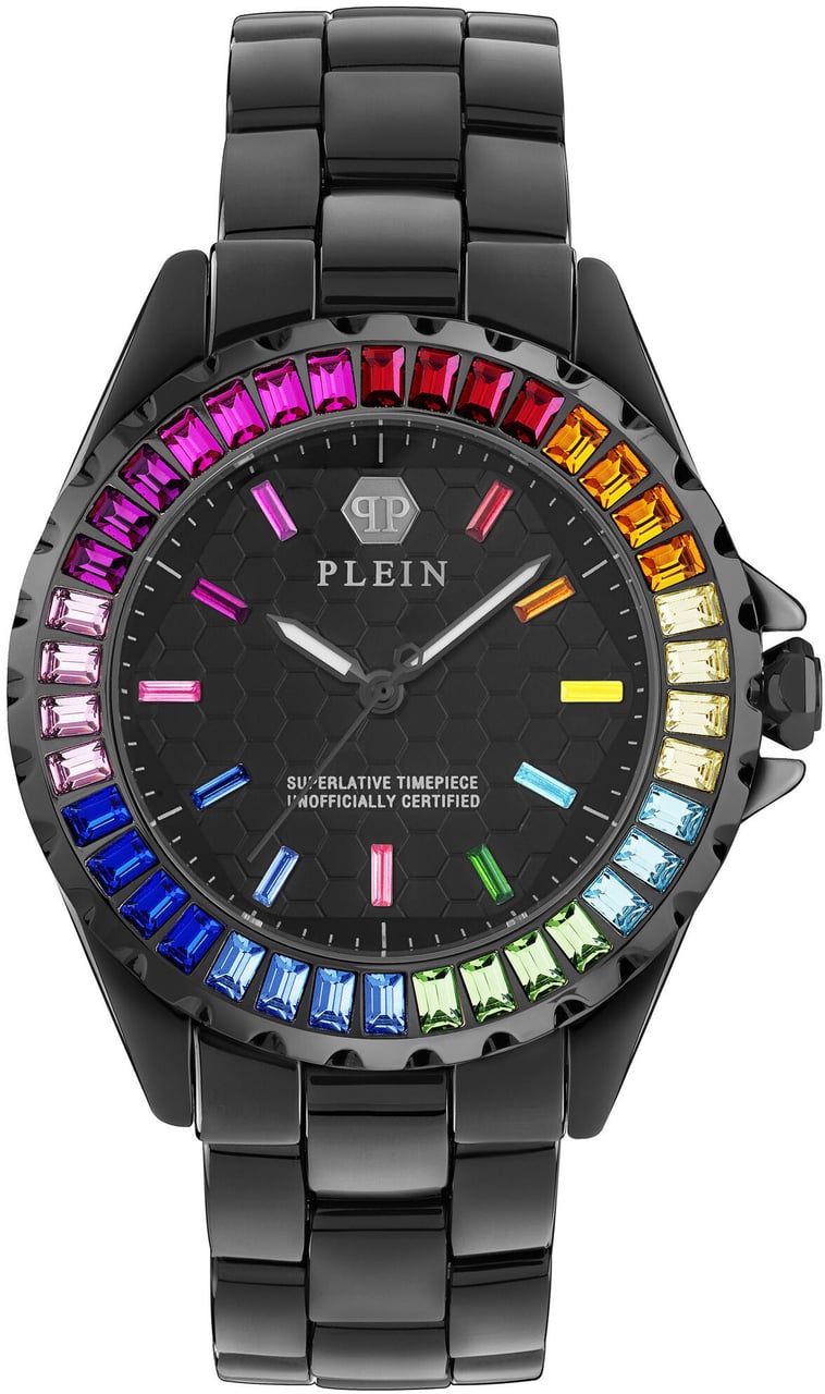 Philipp Plein PWPPA0424 Plein Heaven dameshorloge Zwart