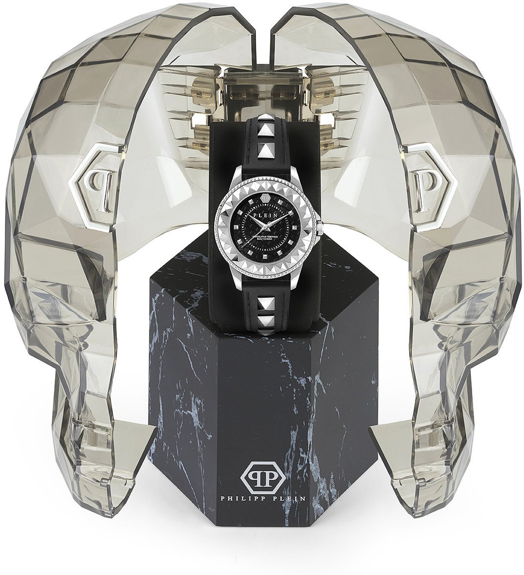 Philipp Plein PWPQA0124 Plein Lady Rock dameshorloge Zwart