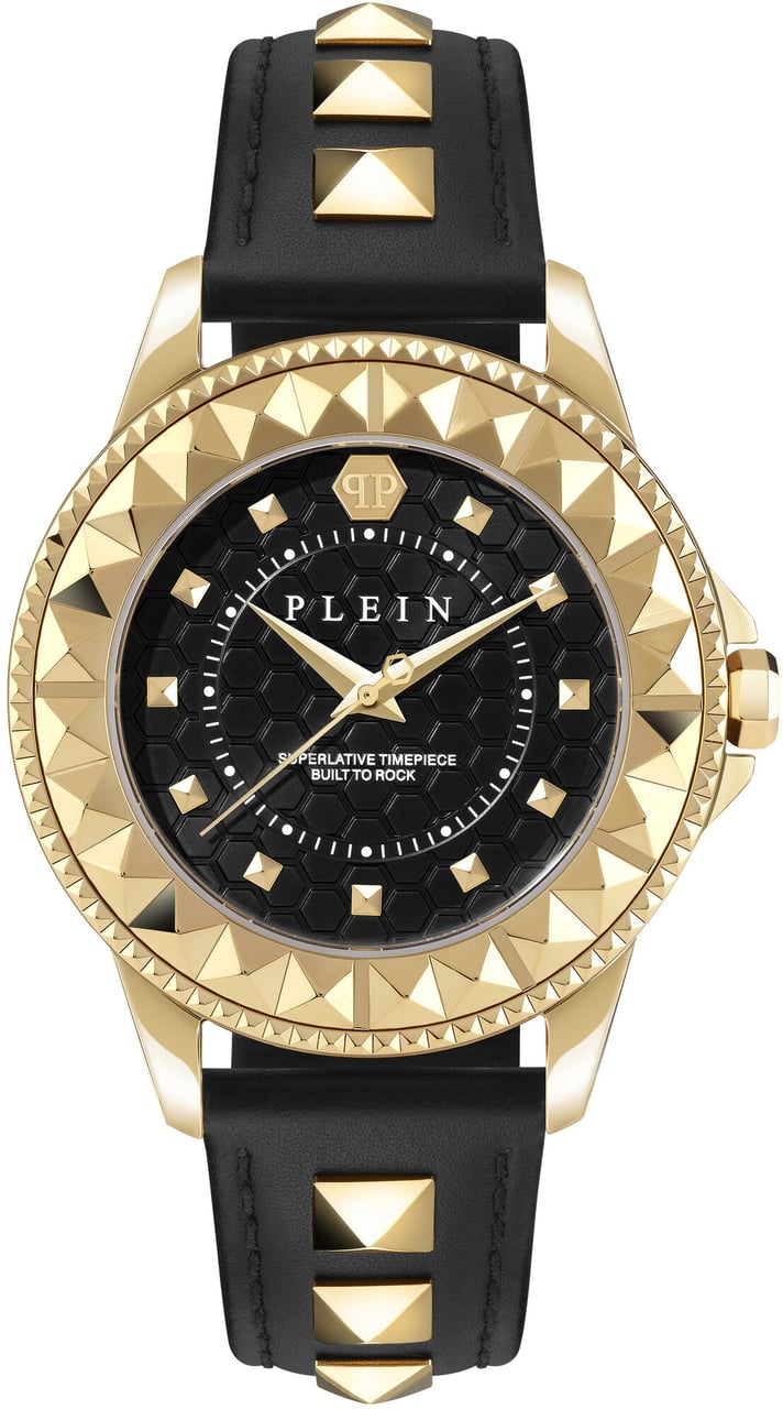 Philipp Plein PWPQA0224 Plein Lady Rock dameshorloge Zwart