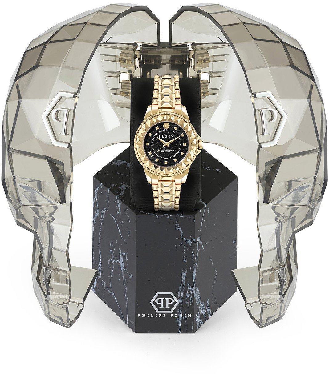 Philipp Plein PWPQA0424 Plein Lady Rock dameshorloge Zwart