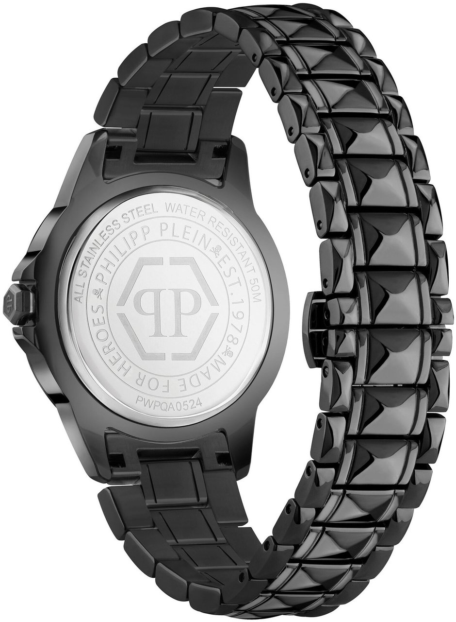 Philipp Plein PWPQA0524 Plein Lady Rock dameshorloge Zwart