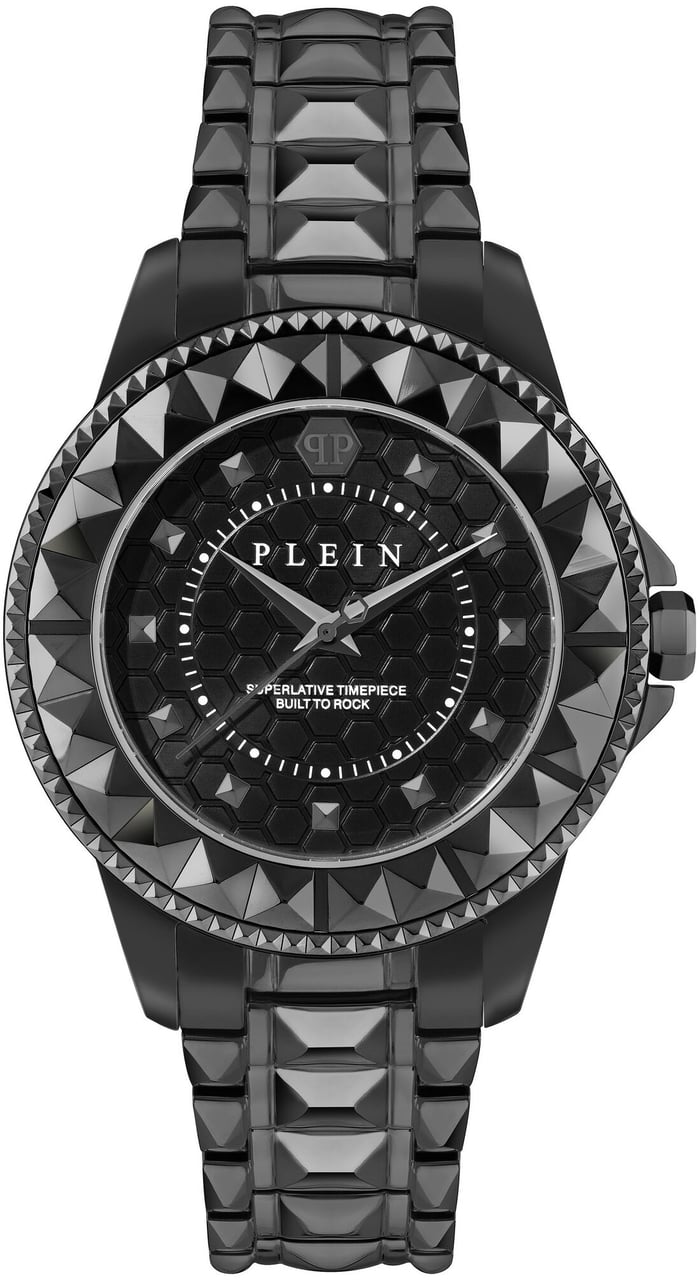 Philipp Plein PWPQA0524 Plein Lady Rock dameshorloge Zwart