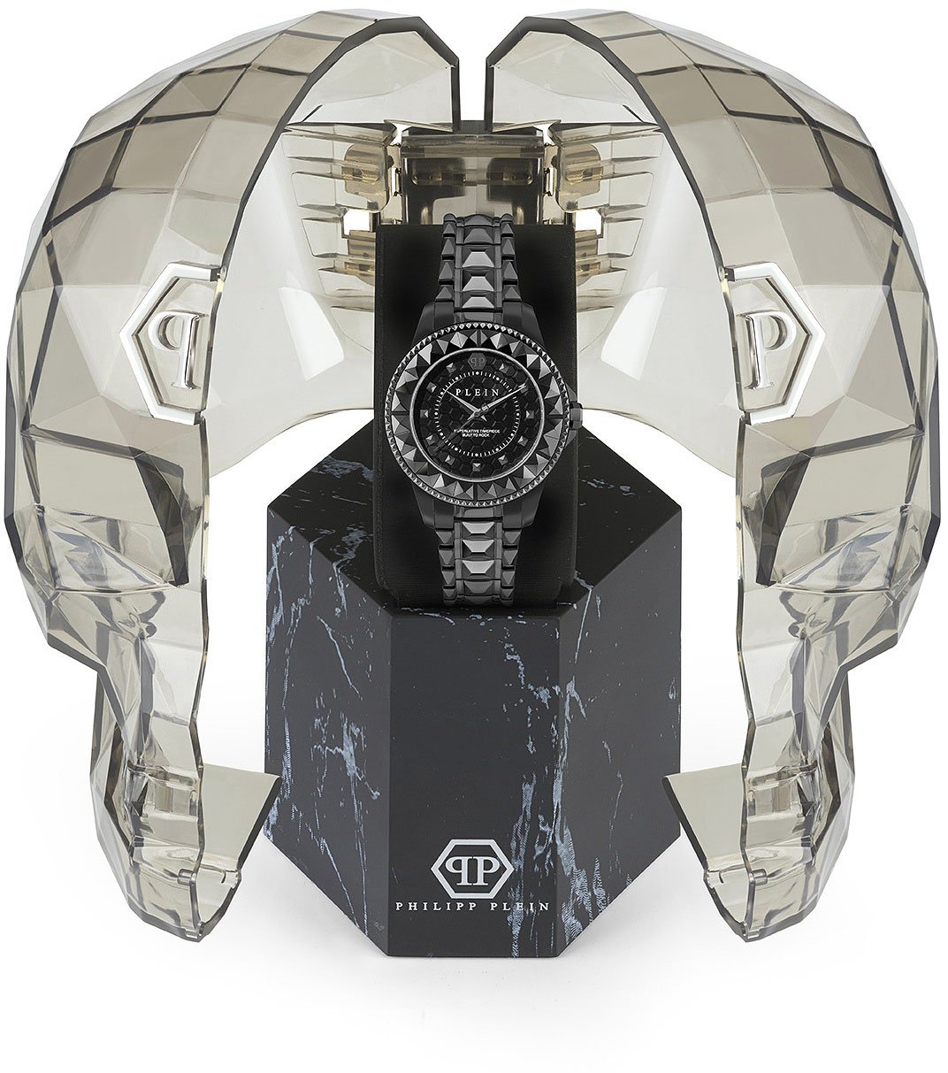 Philipp Plein PWPQA0524 Plein Lady Rock dameshorloge Zwart