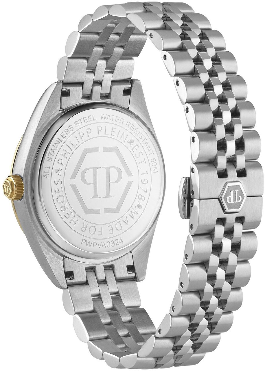 Philipp Plein PWPVA0324 Date Superlative Gent horloge Wit