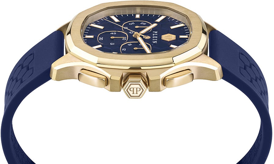 Philipp Plein Spectre Chrono PWSAA0323 horloge 44 mm Blauw