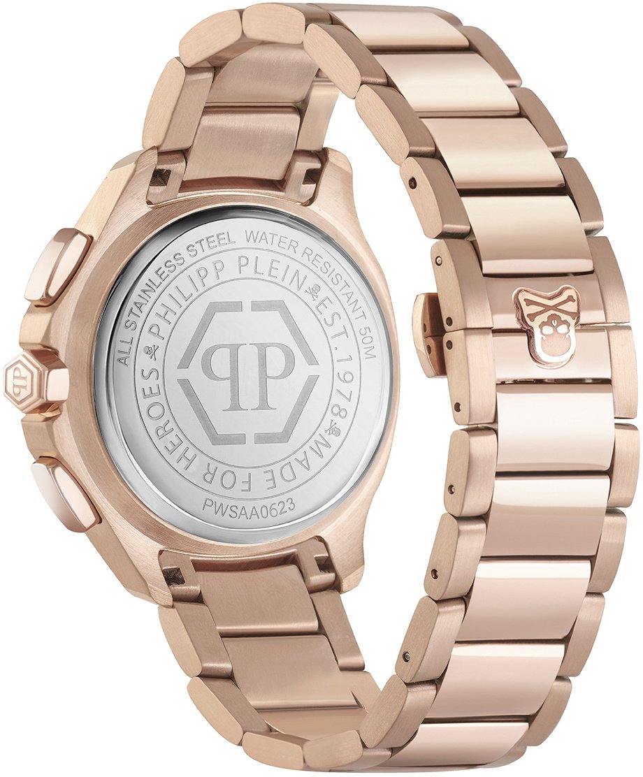 Philipp Plein Spectre Chrono PWSAA0623 horloge 44 mm Zwart