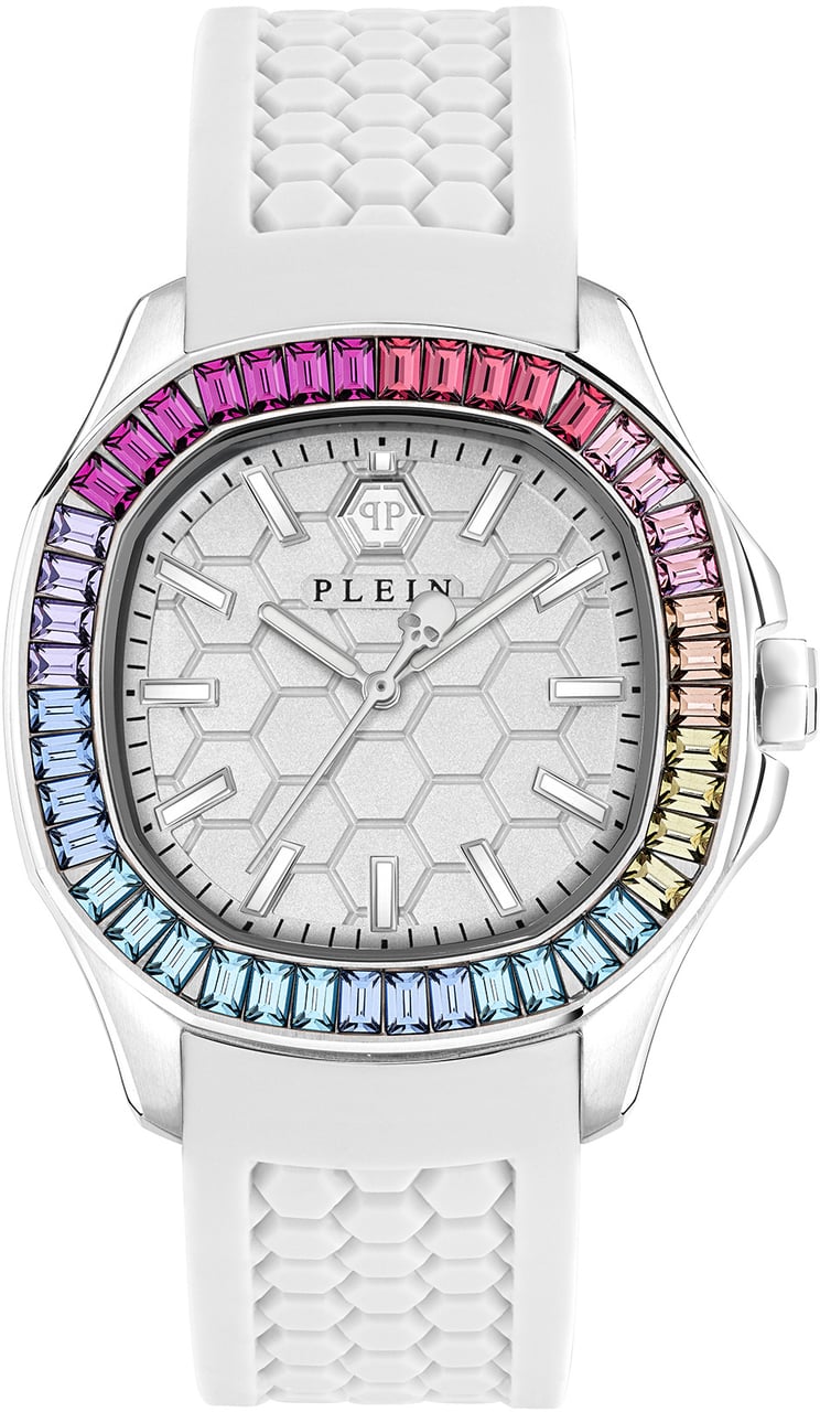 Philipp Plein Spectre Lady PWTAA0223 dameshorloge 38 mm Wit