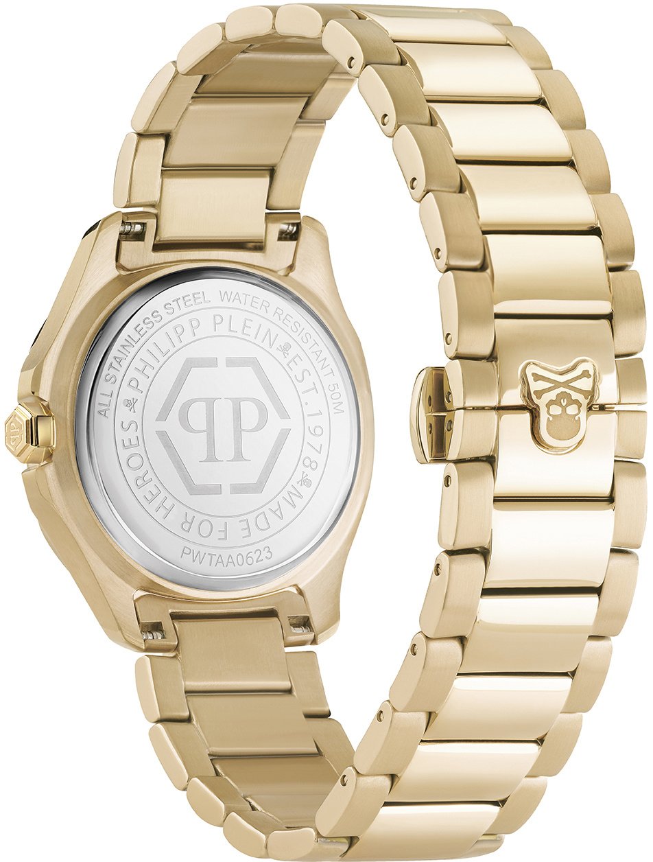 Philipp Plein Spectre Lady PWTAA0623 dameshorloge 38 mm Zwart