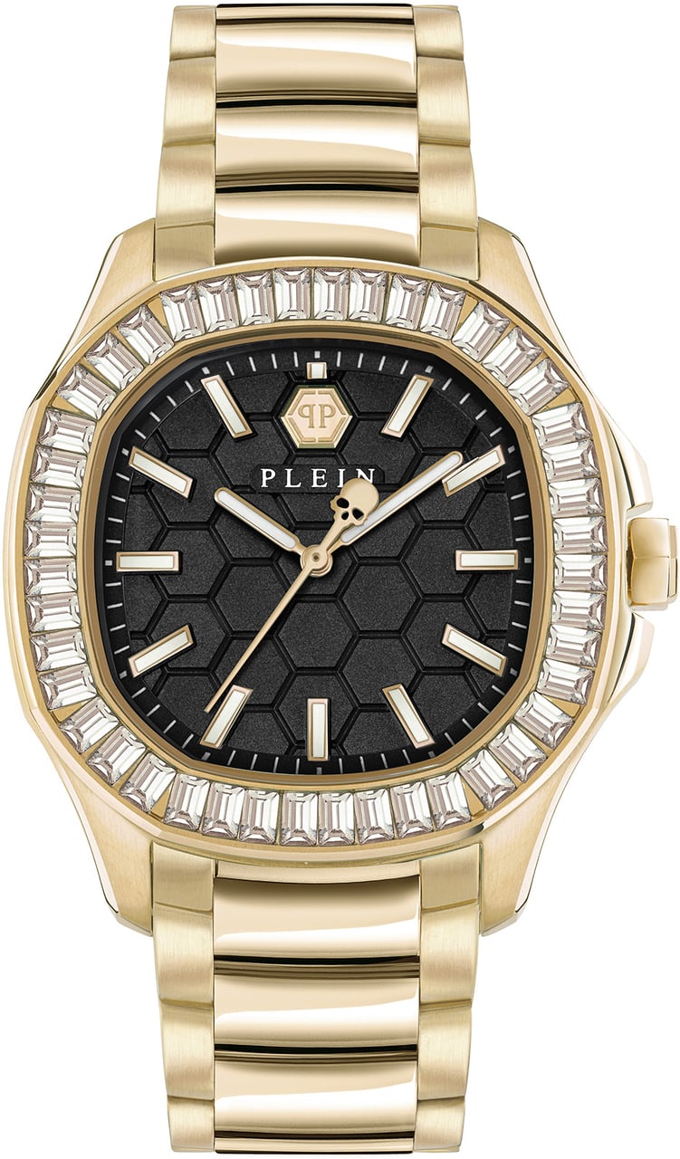 Philipp Plein Spectre Lady PWTAA0623 dameshorloge 38 mm Zwart