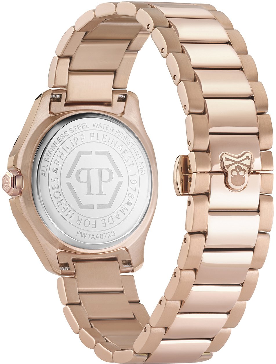 Philipp Plein Spectre Lady PWTAA0723 dameshorloge 38 mm Beige