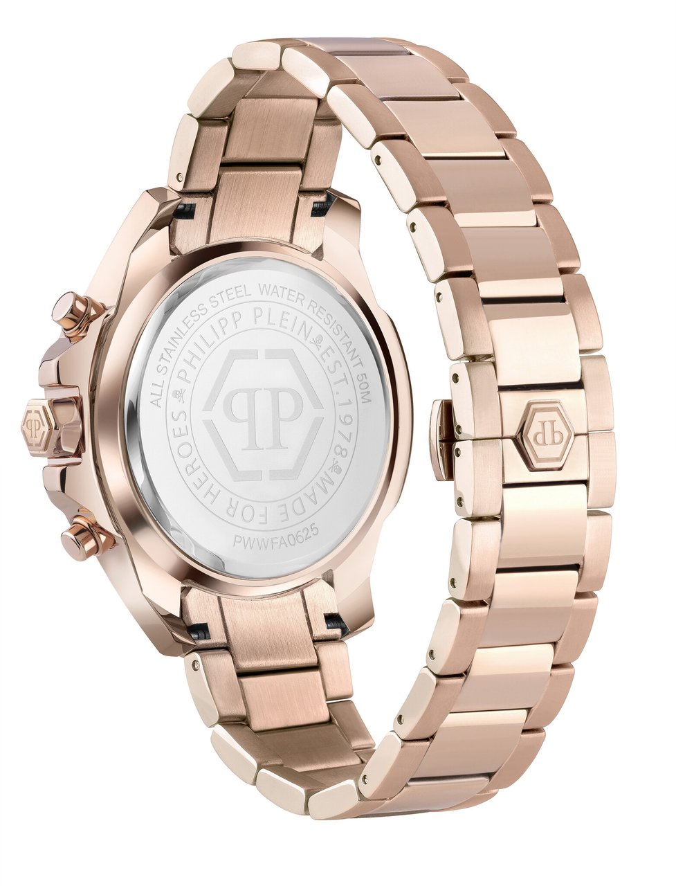 Philipp Plein PWWFA0625 The $kull Chrono horloge Groen