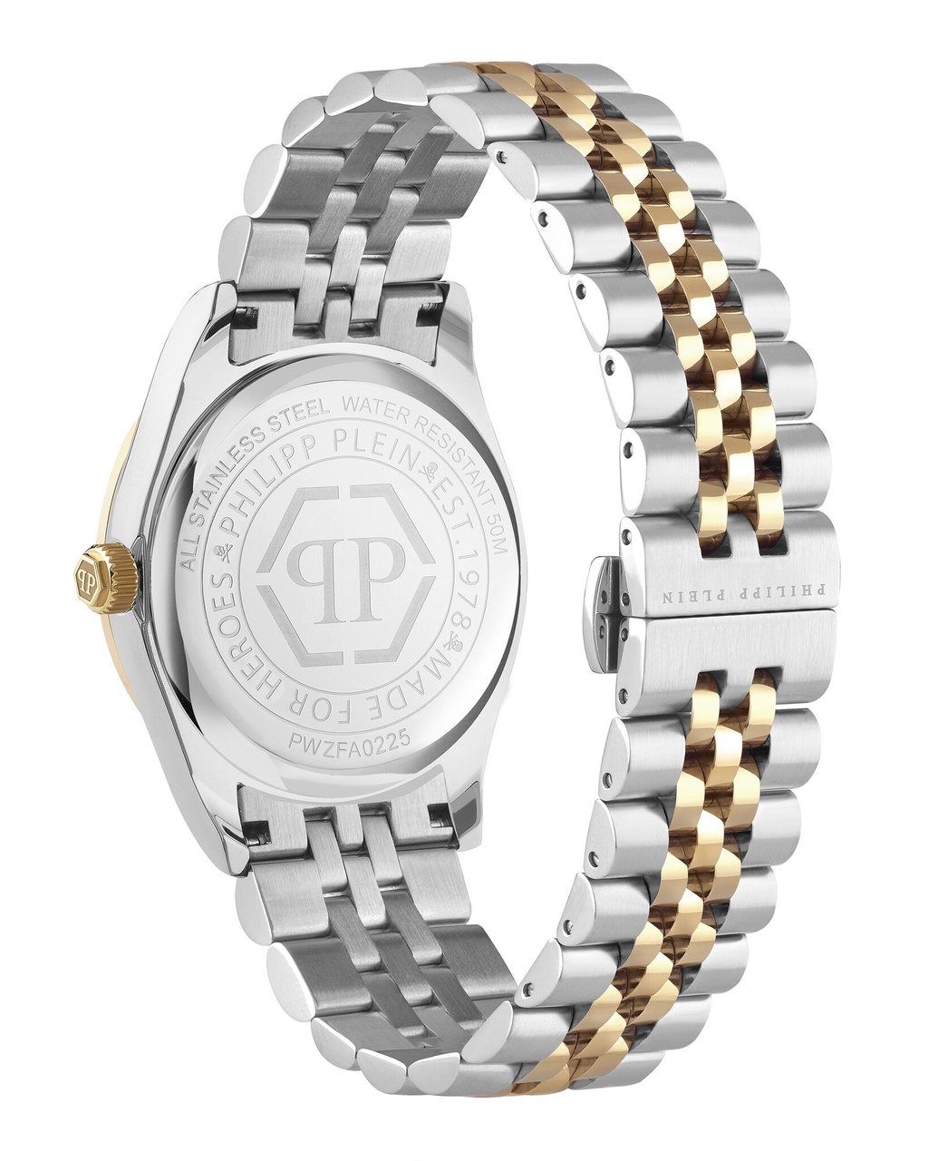 Philipp Plein PWZFA0225 Plein Icon Chain horloge Groen
