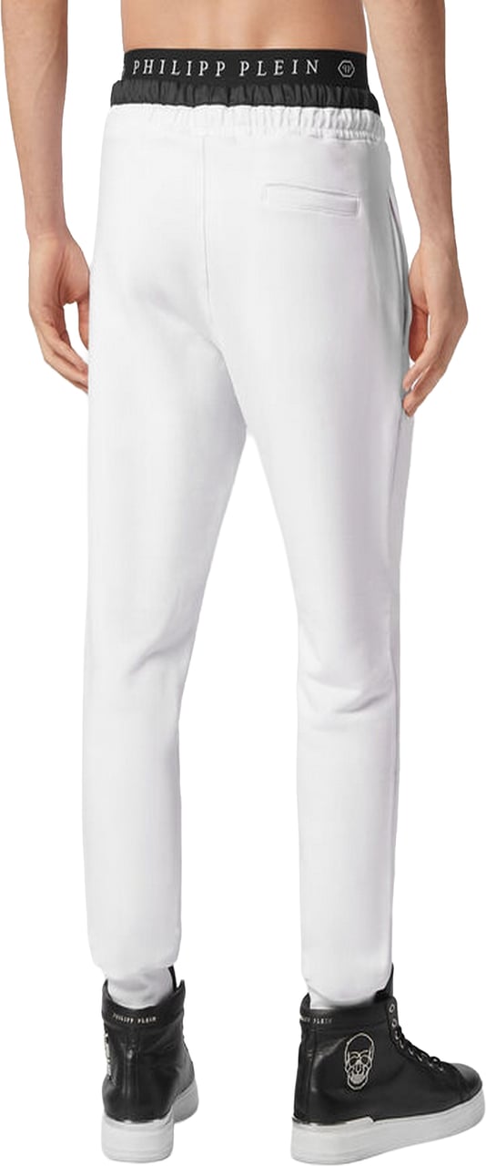 Philipp Plein Jump Sweats White Wit