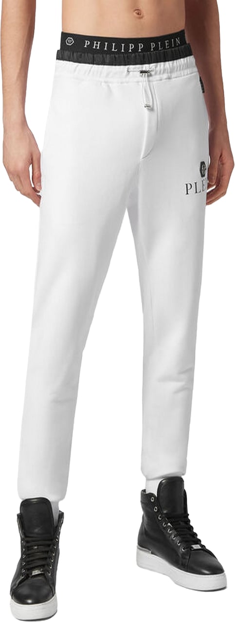 Philipp Plein Jump Sweats White Wit
