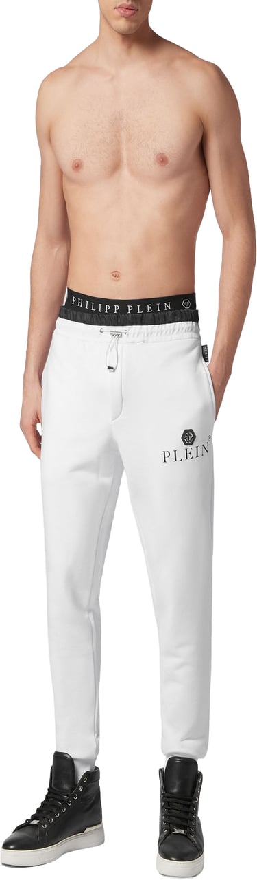 Philipp Plein Jump Sweats White Wit
