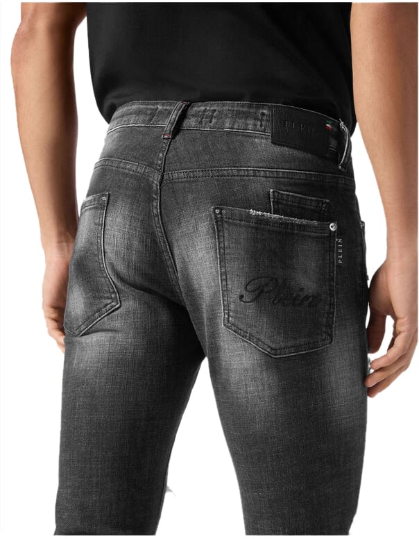 Philipp Plein Jeans Black Zwart