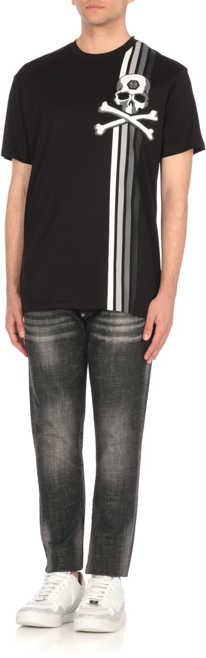 Philipp Plein T-Shirts And Polos Black Zwart