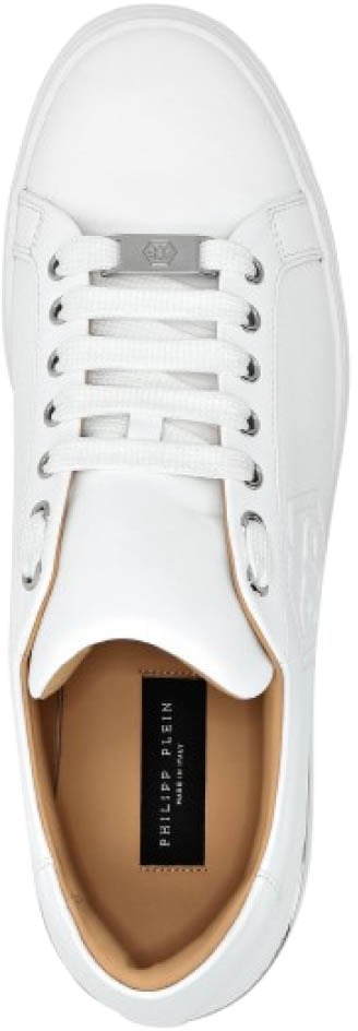 Philipp Plein Hexagon Logo Low-top Sneakers Wit