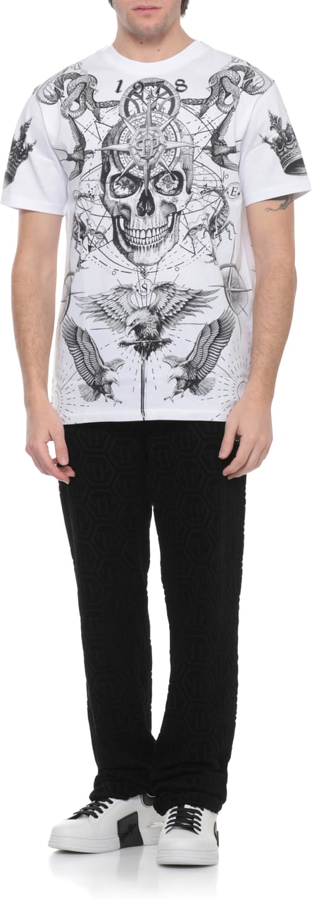Philipp Plein T-Shirts And Polos White Wit