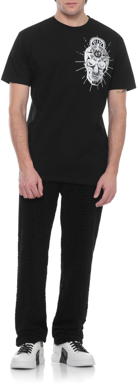 Philipp Plein T-Shirts And Polos Black Zwart