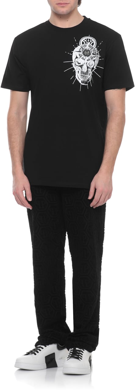 Philipp Plein T-Shirts And Polos Black Zwart