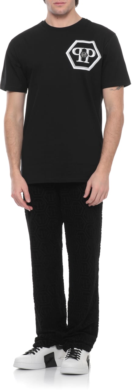 Philipp Plein T-Shirts And Polos Black Zwart