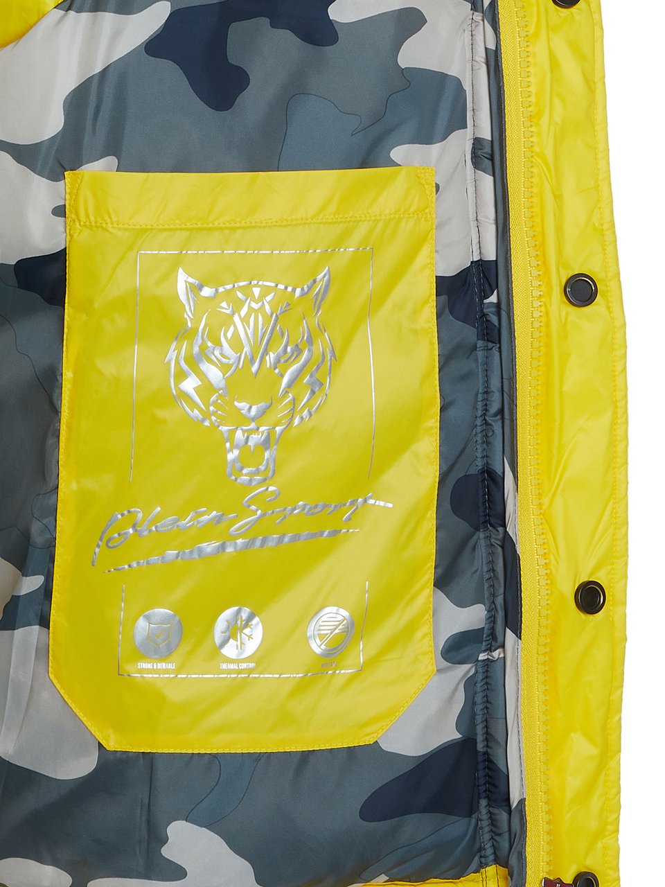 Philipp Plein Plein Sport Jacke Geel