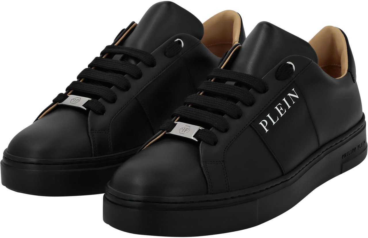 Philipp Plein Flat Shoes Black Zwart