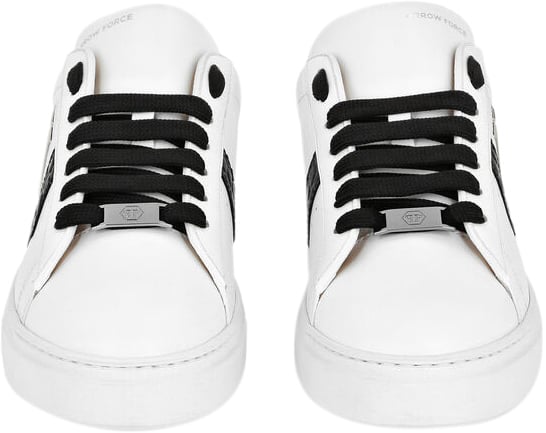 Philipp Plein Flat Shoes White Wit