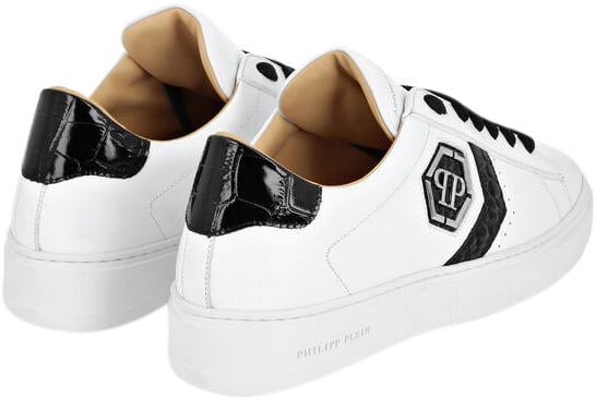 Philipp Plein Flat Shoes White Wit
