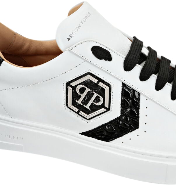 Philipp Plein Flat Shoes White Wit