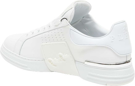 Philipp Plein Flat Shoes White Wit