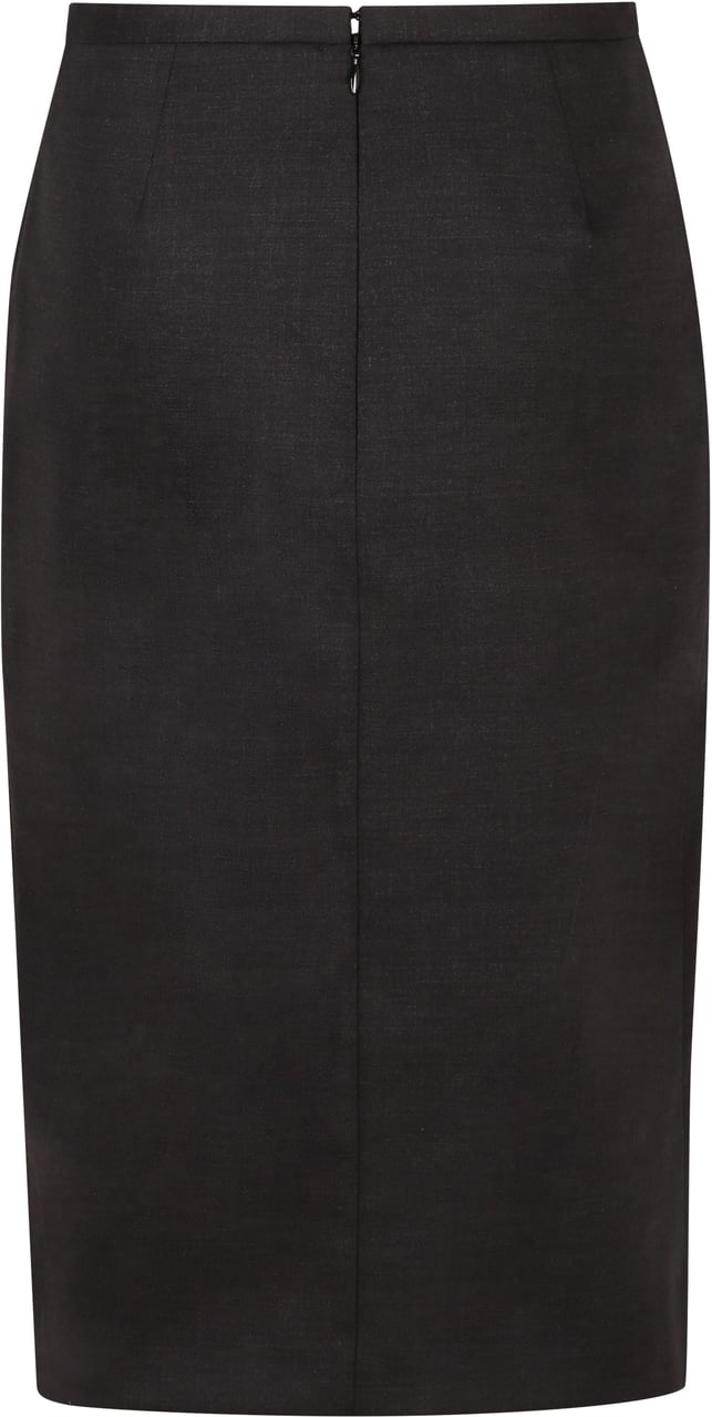Philosophy by Lorenzo Serafini Blend wool skirt Grijs