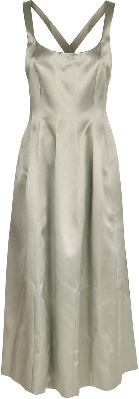 Philosophy by Lorenzo Serafini Cross back dress Groen