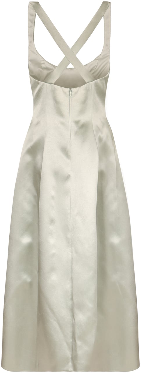 Philosophy by Lorenzo Serafini Cross back dress Groen