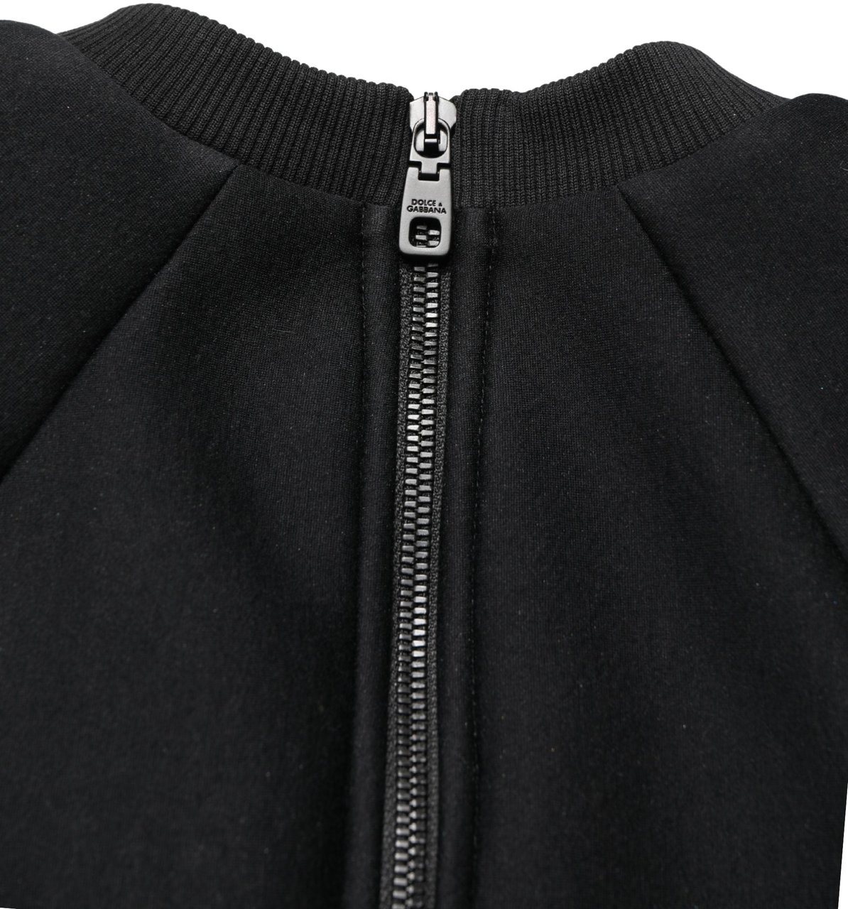 Philosophy by Lorenzo Serafini Philosophy Black Cropped ZipperBack Sweatshirt Sweater Zwart