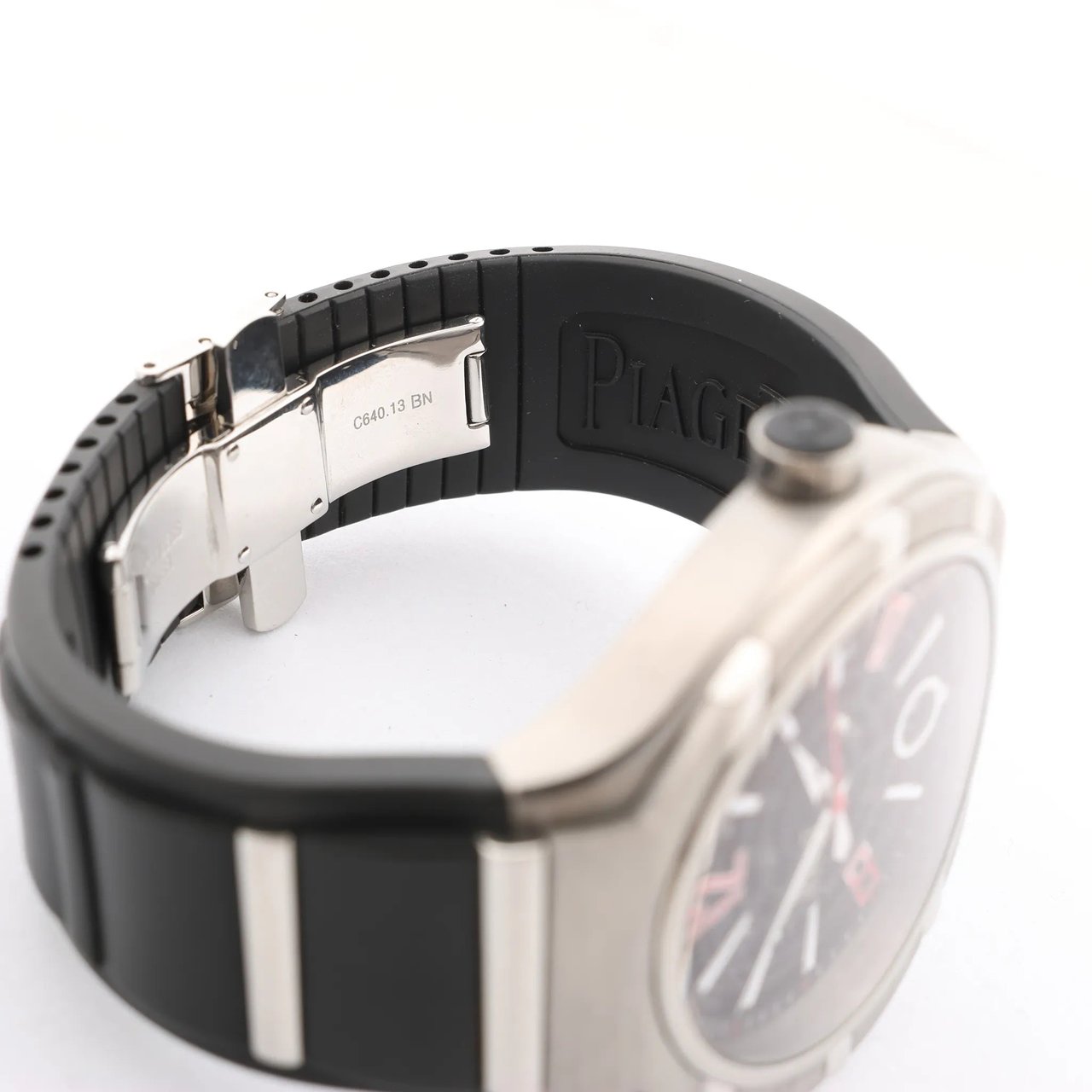 Piaget Piaget Polo FortyFive 1032140 SS×TI SS & Rubber AT Watch with Skeleton dial G0A35010 Divers