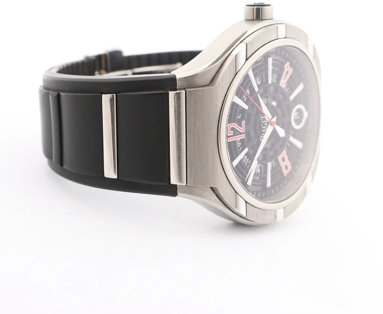 Piaget Piaget Polo FortyFive 1032140 SS×TI SS & Rubber AT Watch with Skeleton dial G0A35010 Divers