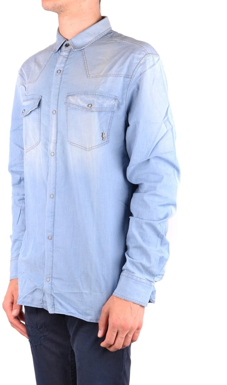 Pierre Balmain Men Shirt Lichtblauw
