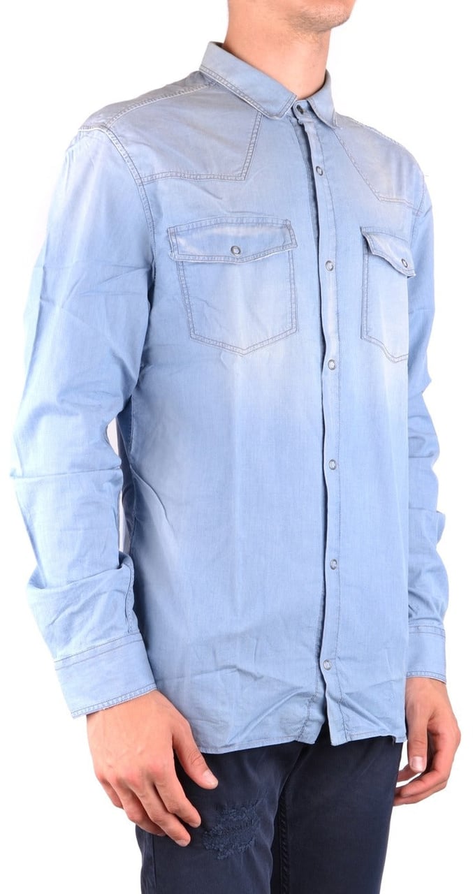 Pierre Balmain Men Shirt Lichtblauw