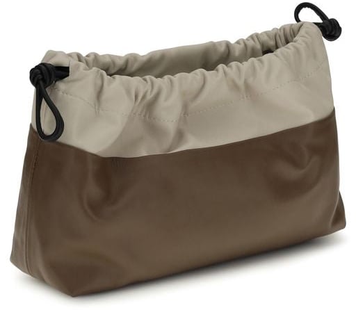 Pierre Hardy Pierre Hardy Brown Calf Leather Bos Taurus Shoulder Bag Bruin