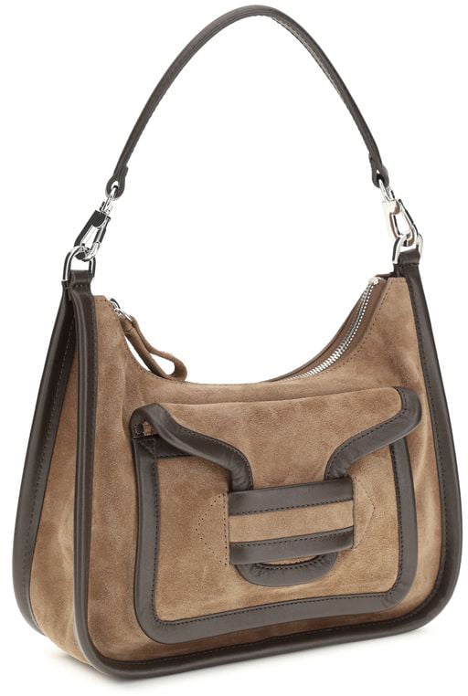 Pierre Hardy Pierre Hardy Brown Calf Leather Bos Taurus Shoulder Bag Bruin